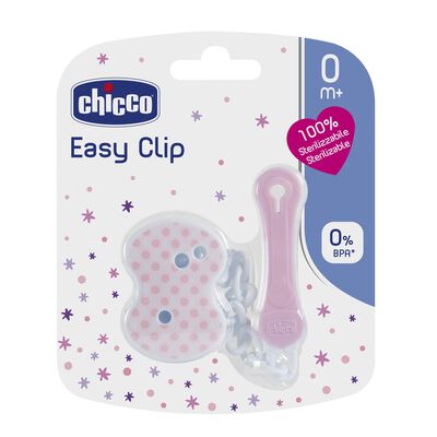 Clip With Chain Pink (Assorted)